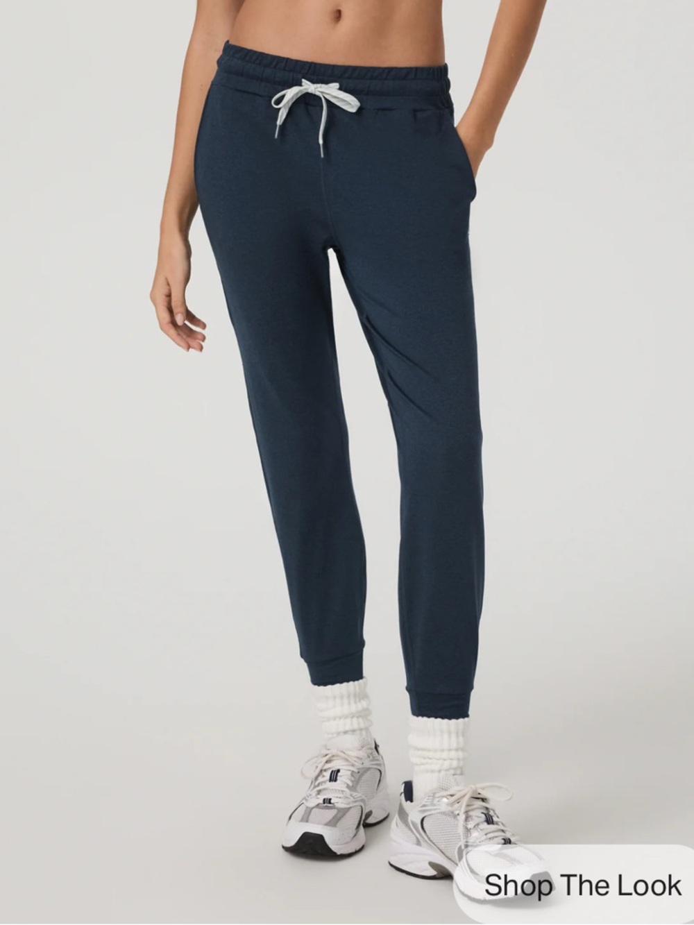 Vuori Heathered Midnight Performance Jogger size small